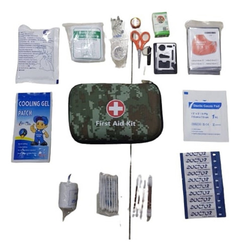 Kit De Primeros Auxilios Botiquín Militar Camping Outdoor