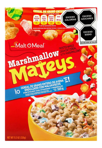 Malt-o-meal Cereal De Granos Avena Con Malvaviscos Marshmall