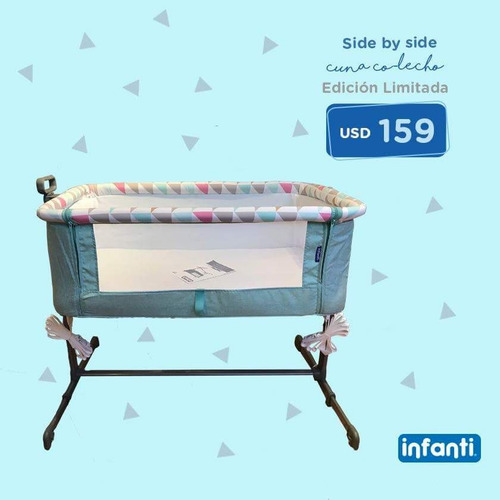 Cuna De Colecho Infanti Mc116 Edición Limitada 5 Alturas