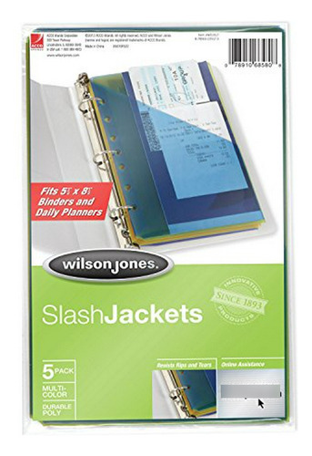 Wilson Jones Mini Poli Raya Vertical De Las Chaquetas, 5.5 X