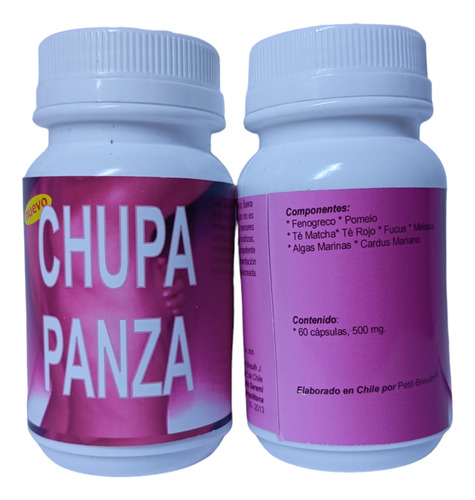 Chupa Panza Suplemento Alimenticio Exceso De Grasa Corp.