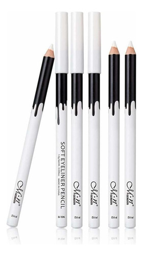 12 Lápices De Ojos Blancos, Lápiz De Cejas, Lápiz De Sombra