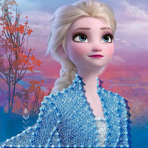 Juego Didáctico Frozen String It Ravensburger Hilorama