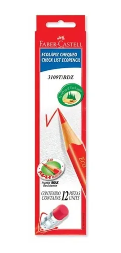 Lápiz Chequeo Triangular X12 Und Faber Castell X5 Cajas
