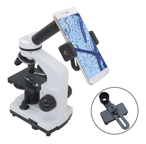 Microscópio Digital Biológico Mono 40x-1600x Led Estudo