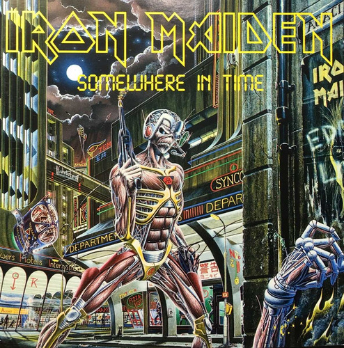 Cd Iron Maiden - Somewhere In Time - Nuevo