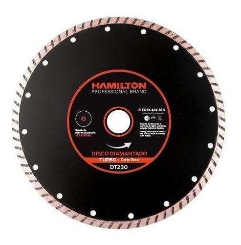 Disco Diamantado Turbo Fino Hamilton Dt115f .ha