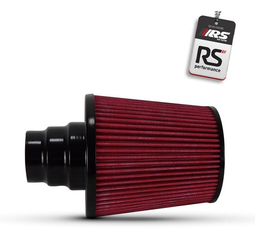 Imagem 6 de 7 de Filtro De Ar Esportivo Duplo Fluxo Multi678rsdl Vermelho