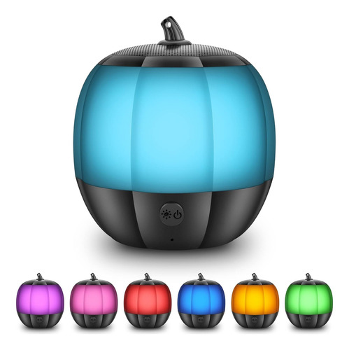 Luz Nocturna Led Para Niños Con Altavoces Bluetooth