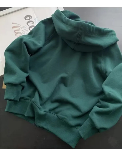 Sudadera Infantil Con Capucha Y Cremallera Cálida De Estilo