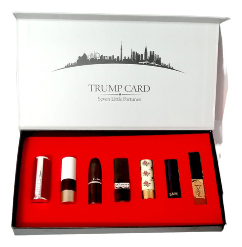 Set De 7 Labiales Trump Card