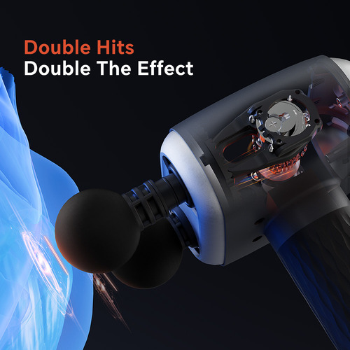 Heads Hot With Electric Massage Compress Gun Booster Dual