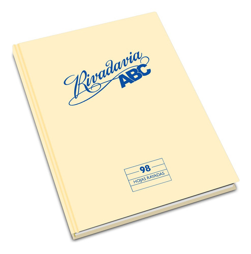 Cuaderno Rivadavia Abc Rayado X 98 Hojas Tapa Cartón 19x23,5