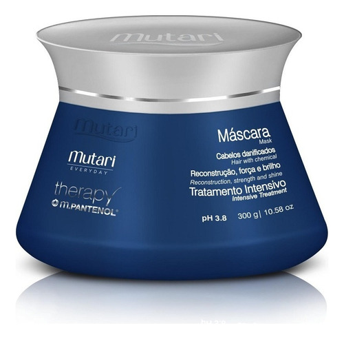 Máscara Mutari Cauterização Therapy M Pantenol 300g