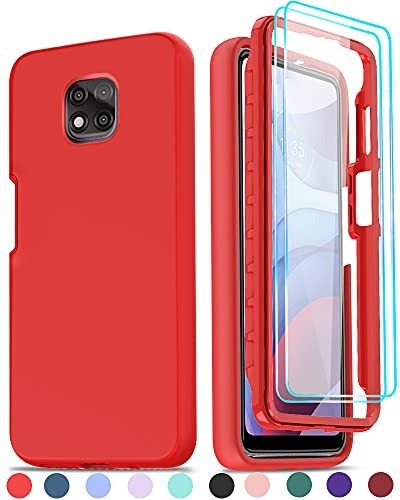 Leyi Para Moto G Power 2021 Case, Motorola G Power Vyswu