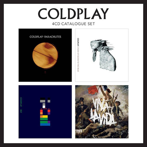 Coldplay - Set de catálogo de 4 CD (caja de 4 CDs/Lacrado)