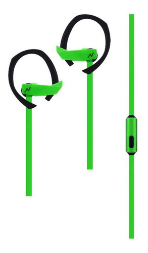 Auriculares Noga Sport Running Deportivo Ng-bt322 Color Verde