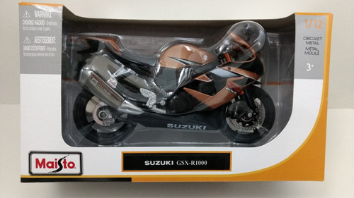 Miniatura Moto Suzuki G S X - R1000  Maisto 1:12