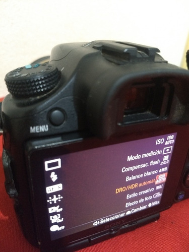 Sony A65 Bolsa Cartão De Memória Lente Tamron 18-250