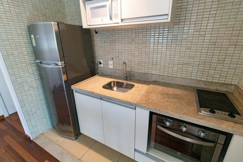 Imagem 4 de 15 de Flat Na Aclimação Com 02 Dorms, Andar Alto, Para Moradia Ou Investimento - Sf27538