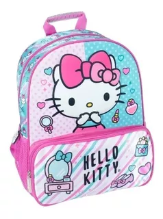 Mochila Scool A4 Hello Kitty Por Unidad Y Mayor