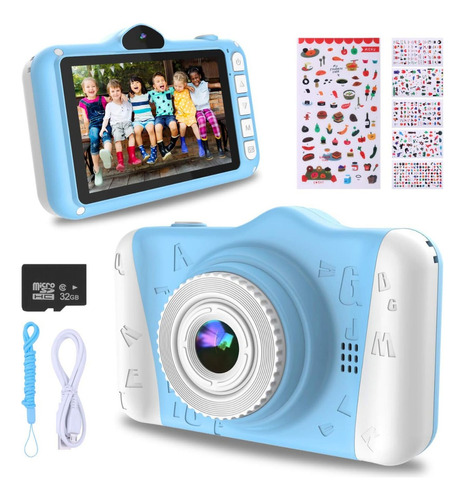 Wowgo Kids Digital Camera - Camara Para Niños De 12mp Con P