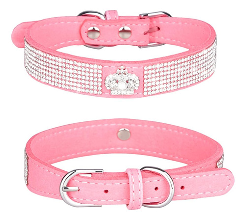 Wdpaws Rhinestones Dog Cat Collar Bling Diamond Con Decoraci