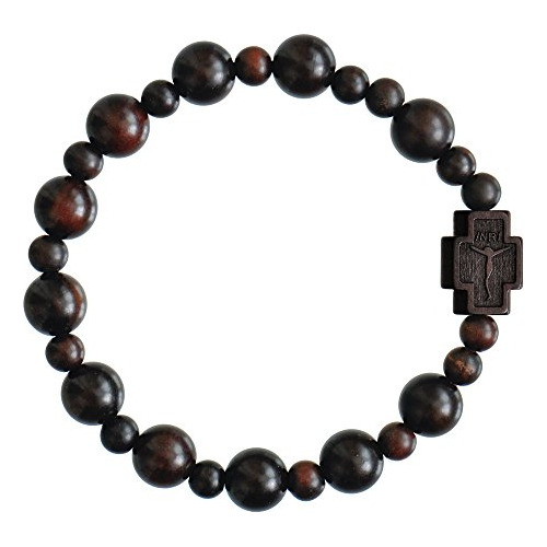 Rosario Pulsera De Madera De Jujube De 10 Mm