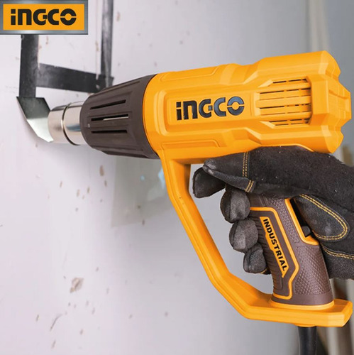 Pistola De Calor 2000w Hg200078 Ingco Con Accesorios Color A