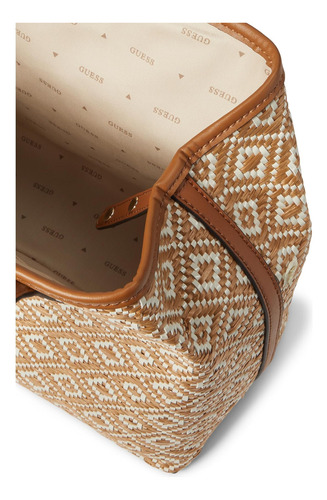 Bolsa Guess Vikky Ii 2 En 1, Coñac