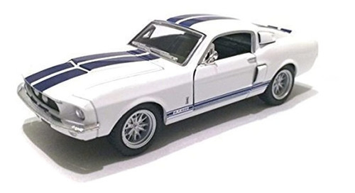 Kinsmart Kt5372d 1967 Ford Shelby Mustang Gt-500 (blanco)