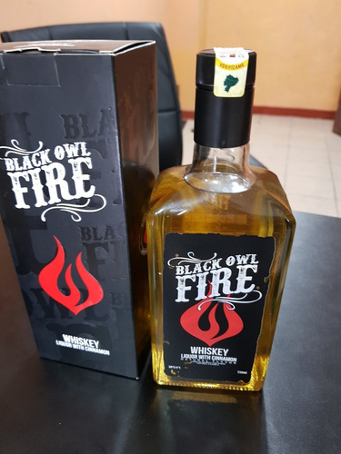 Whisky Owl Fire 750ml 100% Original