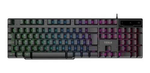 Set Gamer Tedge Mouse Teclado Aud fonos Mouse Pad