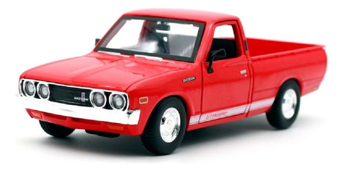 Camioneta 1973 Datsun 620 Rojo 1/24 Diecast Q1