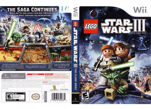 Juegos Nintendo Wii Originales - Lego Star Wars Iii