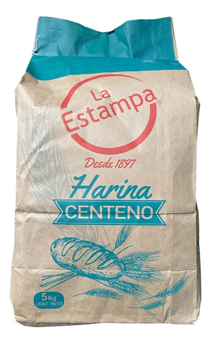 Harina De Centeno La Estampa 5kg. Agronewen