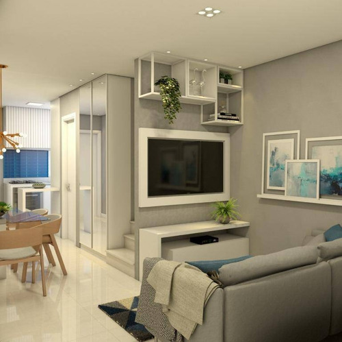 Imagem 3 de 5 de Sobrado Com 2 Dormitórios À Venda, 56 M² Por R$ 312.000,00 - Center Ville - Arujá/sp - So0327