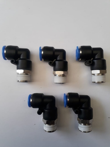 Kit De 10 Conexiones Codo De 10mm A 1/4