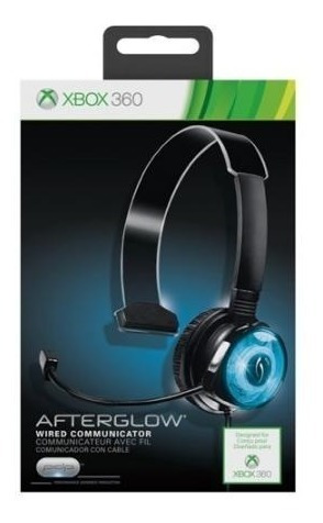 Diadema Chat Afterglow Xbox360 Micrófono Nuevo Azul Ó Verde