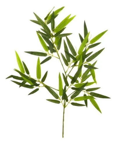 Ramo Artificial Hoja De Bambú 68cm.
