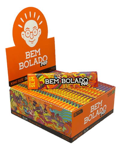 Caixa Seda Bem Bolado King Size Slim C/50