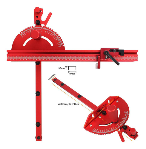 Herramienta De Calibre Mitre De De Mesa Universal Con Mitre
