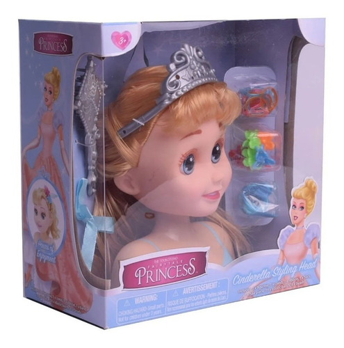 Cabeza De Princesas Para Lookear Cenicienta O Bella 22547p