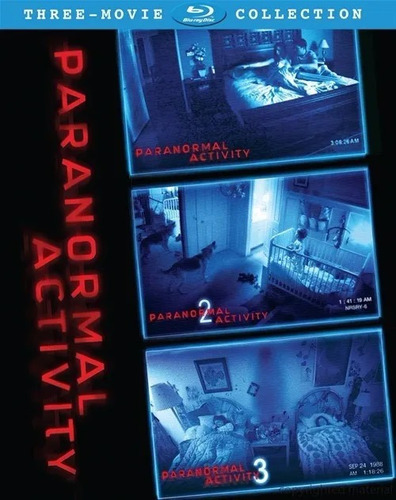 Paranormal Activity 1-2-3 - Bluray - O