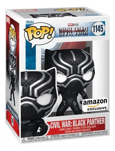 Funko Pop! Marvel - Civil War: Black Panther (amazon Exc)