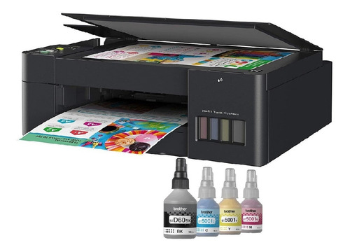 Impresora Multifunción Brother Dcp T420w Sist Continuo Wifi Color Negro