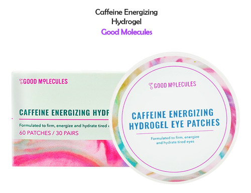 Parches Para Ojos De Hidrogel Energizantes Con Cafeína