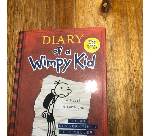 Libro Diary Of A Wimpy Kid  Impecable, Casi Sin Uso