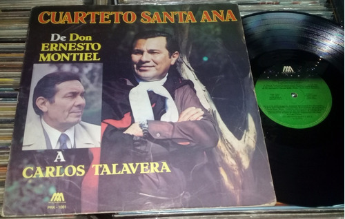Cuarteto Santa Ana De Don Montiel A Talavera Lp Arg / Kktus