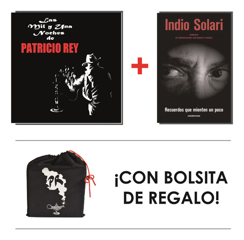 Pack Indio Solari - Recuerdos Que Mienten Poco + 1001 Noches